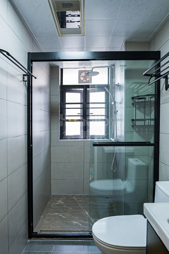 95㎡三居，靈活改造裝飾架構，塑造簡約輕便的小家